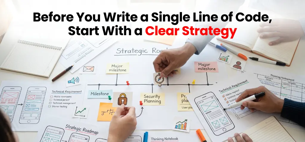 Before You Write a Single Line of Code, Start With a Clear Strategy 